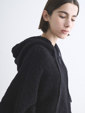 Puffy wool zip up hoody 詳細画像