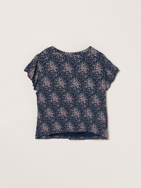 Travel line ruffle sleeve top 詳細画像
