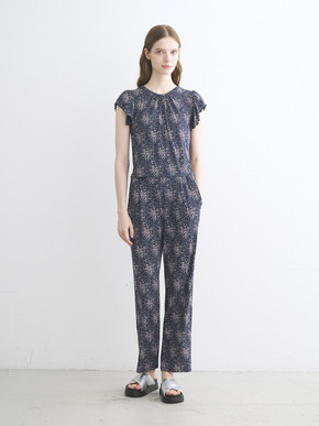 Travel line ruffle sleeve top 詳細画像
