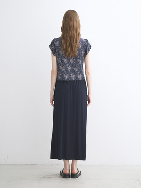 Travel line ruffle sleeve top 詳細画像