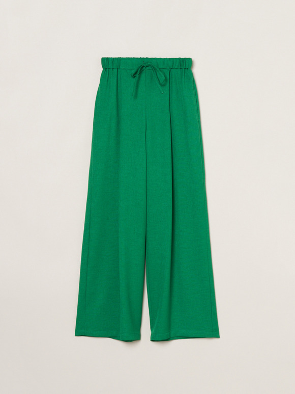 Crisp weave pants