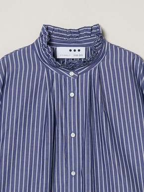 Washed cotton gather shirt 詳細画像