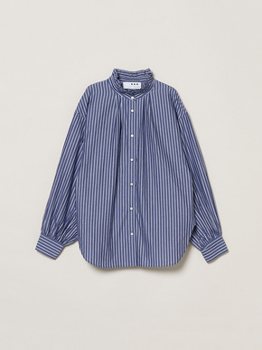 Washed cotton gather shirt 詳細画像