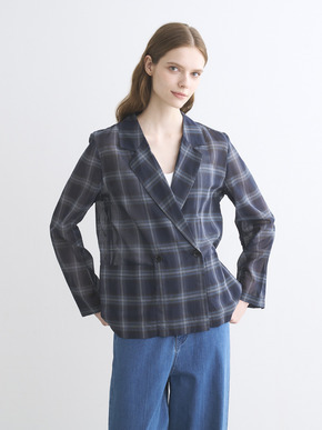 Sheer ombre jacket 詳細画像