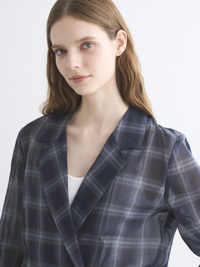 Sheer ombre jacket 詳細画像