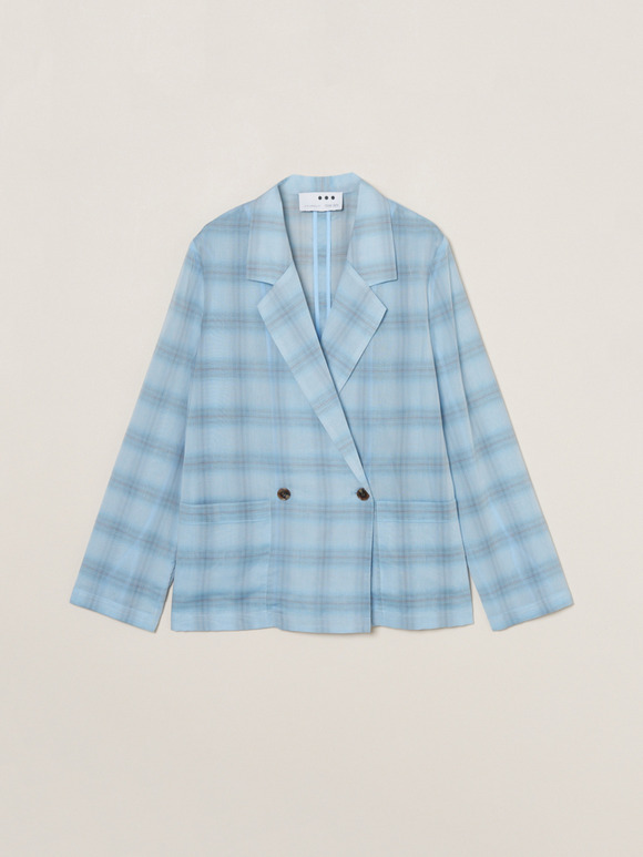 Sheer ombre jacket