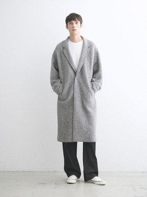 Men's Sliver knit ChesterfieldCO 詳細画像