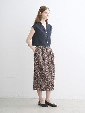 Glossy twill tops 詳細画像