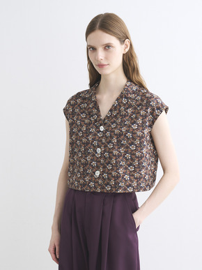 Glossy twill tops 詳細画像