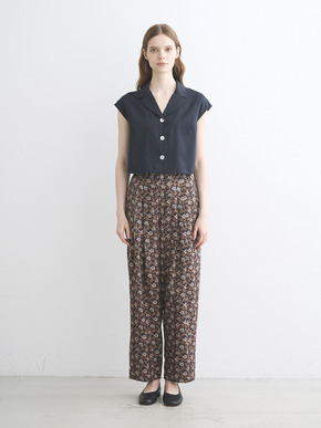 Glossy twill tops 詳細画像