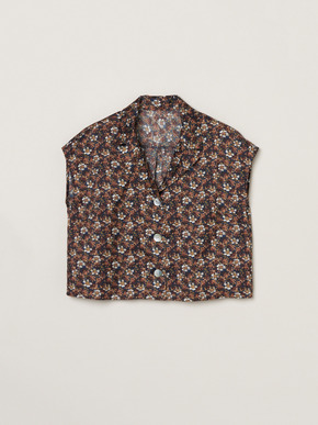 Glossy twill tops 詳細画像