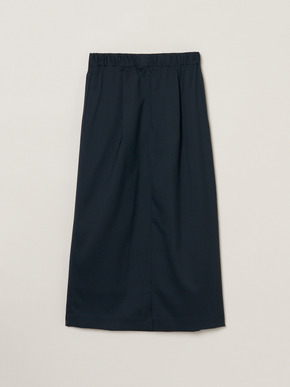 Glossy twill skirt 詳細画像