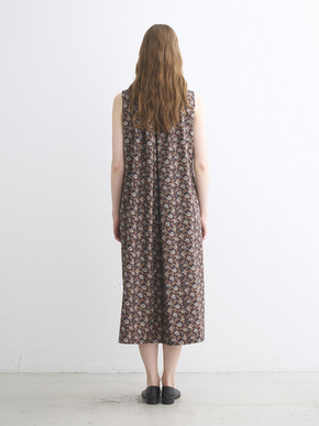 Glossy twill dress 詳細画像