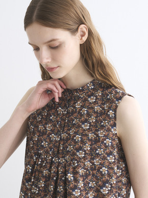 Glossy twill dress 詳細画像