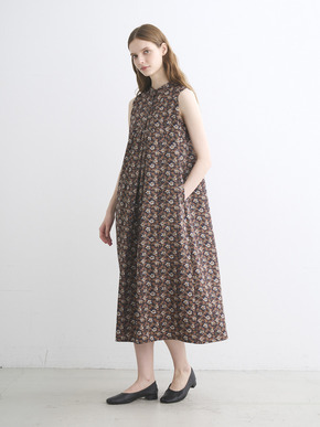 Glossy twill dress 詳細画像