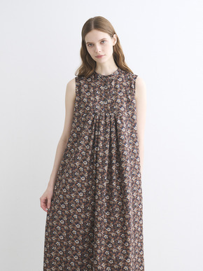 Glossy twill dress 詳細画像