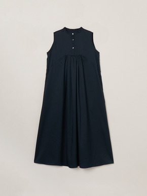 Glossy twill dress 詳細画像