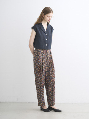 Glossy twill pants 詳細画像