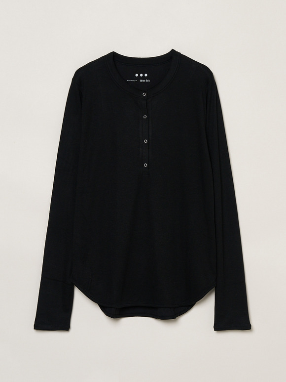 Lyocel milano rib henry tops