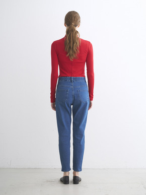 Lyocel milano rib turtle neck 詳細画像
