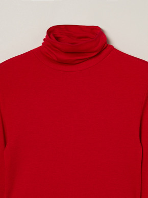 Lyocel milano rib turtle neck 詳細画像