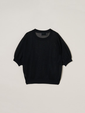 Sheer lurex top 詳細画像