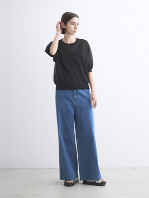 Sheer lurex top 詳細画像