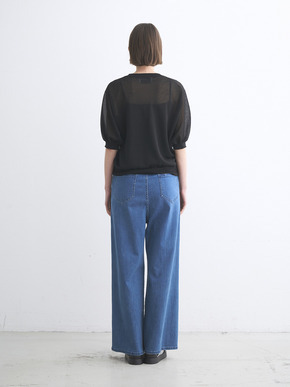 Sheer lurex top 詳細画像