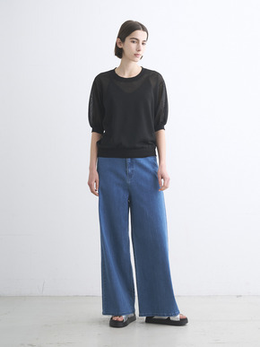 Sheer lurex top 詳細画像