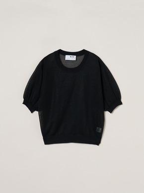 Sheer lurex top 詳細画像