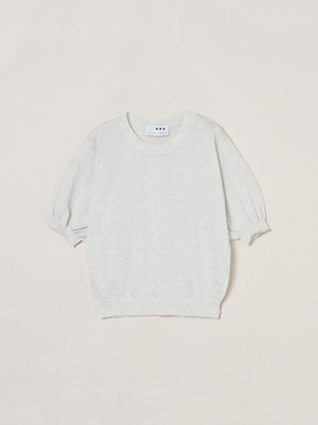 Sheer lurex top 詳細画像