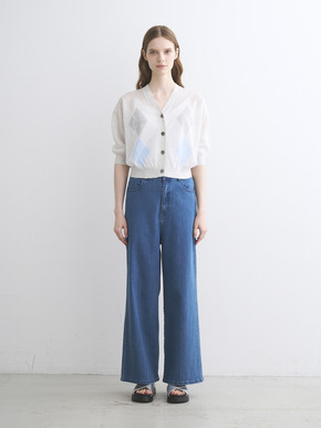 Sheer lurex cardigan 詳細画像
