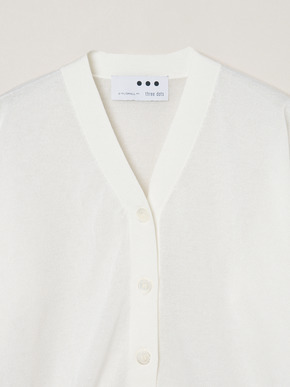 Sheer lurex cardigan 詳細画像