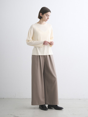 Mousse soft knit long T sweater 詳細画像