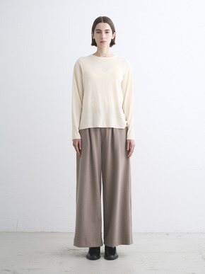 Mousse soft knit long T sweater 詳細画像