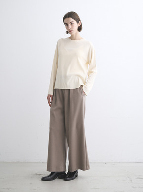 Mousse soft knit long T sweater 詳細画像