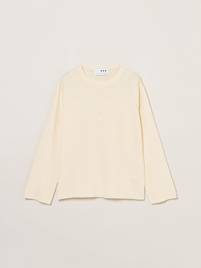Mousse soft knit long T sweater 詳細画像