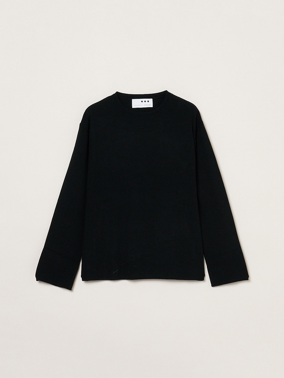 Mousse soft knit long T sweater