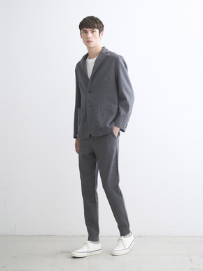 Men's Stretch ponte jacket 詳細画像