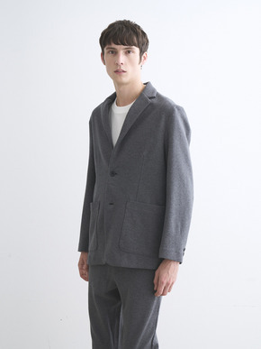 Men's Stretch ponte jacket 詳細画像