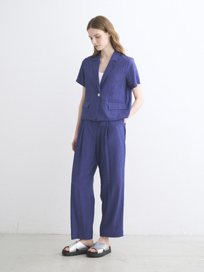 Veil plaid pants 詳細画像