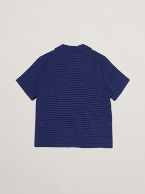 Veil plaid short sleeve jacket 詳細画像