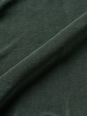 Men's Velvet pile cocoon sweat 詳細画像