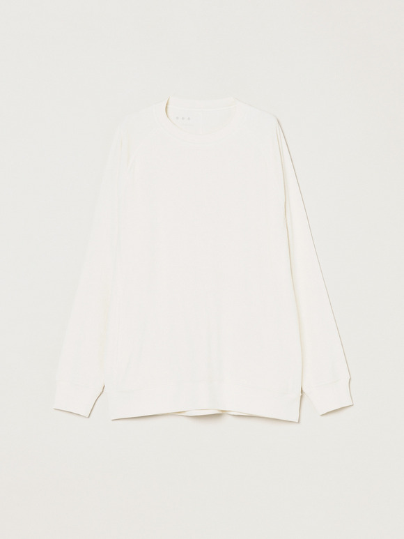 Men's Velvet pile cocoon sweat