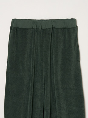 Velvet pile jogger pants 詳細画像