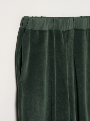 Velvet pile jogger pants 詳細画像