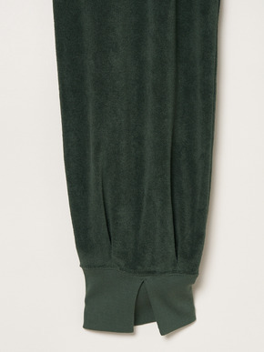 Velvet pile jogger pants 詳細画像