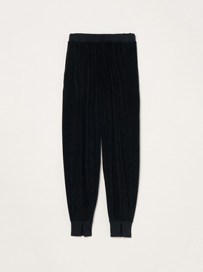 Velvet pile jogger pants 詳細画像