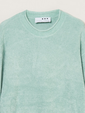 Men's Velour sweater l/s sweat 詳細画像