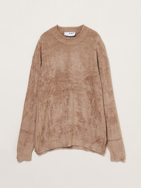 Men's Velour sweater l/s sweat 詳細画像